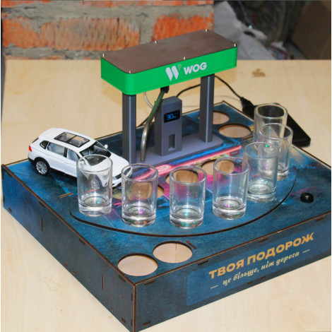 Наливатор АЗС на 7 чарок з друком - Volkswagen Tiguan  фото №3