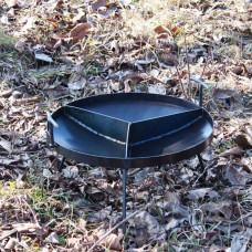 Сковорода трисекційна з диску борони 50 см фото