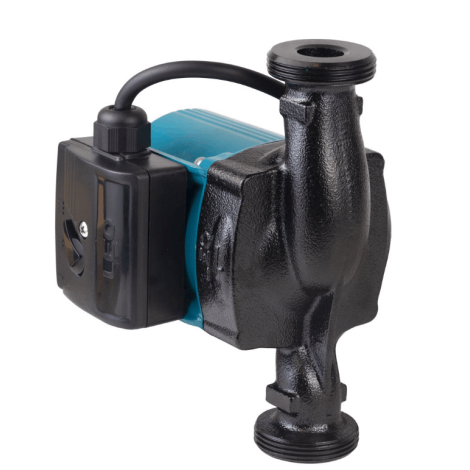 Насос циркуляционный 96Вт Hmax 6м Qmax 66л/мин Ø1½" 180мм + гайки Ø1" LEO 3.0 LRP25-60/180 (774432)  фото №4