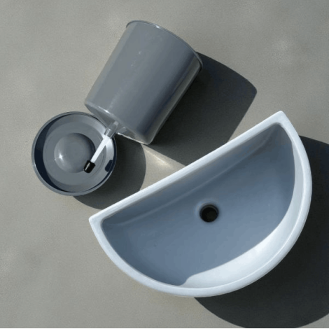 Умивальник + рукомийник для біотуалету фото