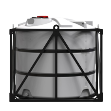 Емкость вертикальная 5000 литров для транспортировки в каркасе фото