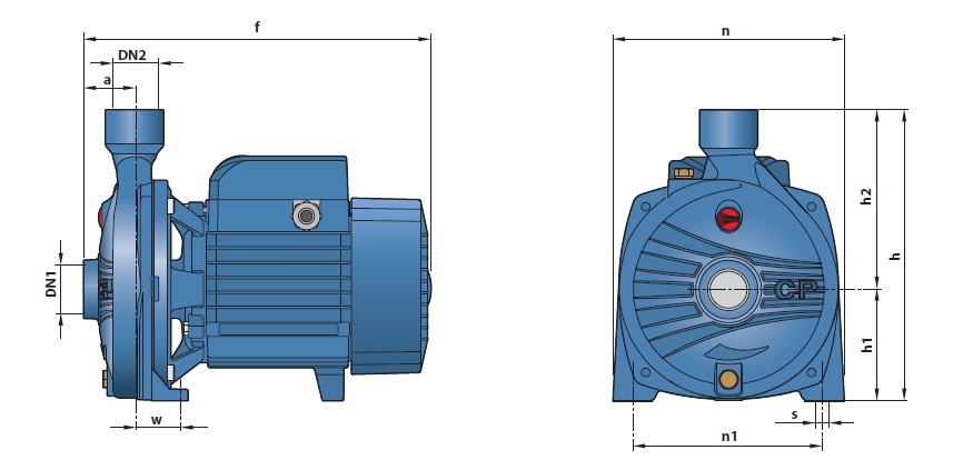 Pedrollo CP 130 график