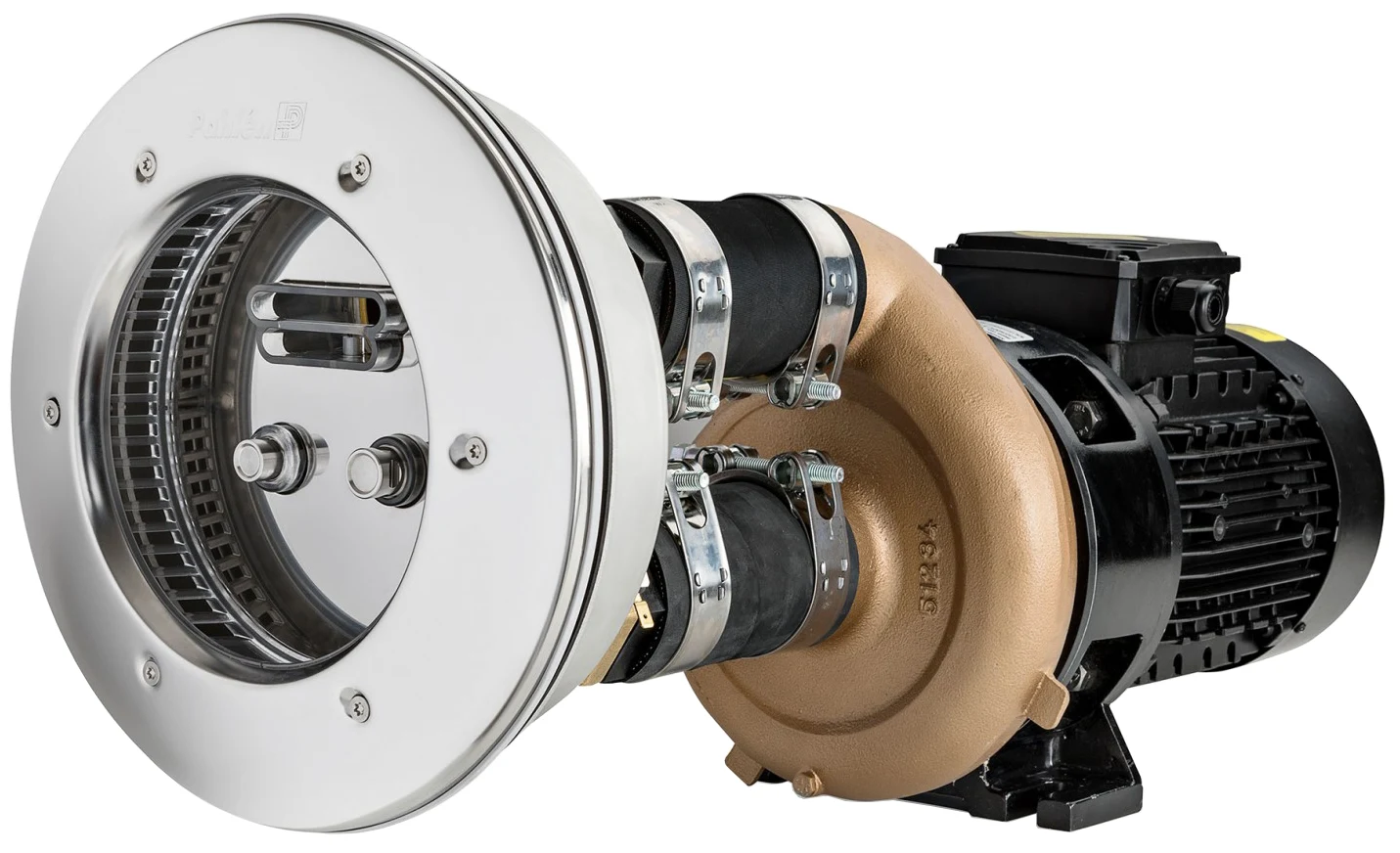 Протитечія Pahlen Jet Swim Motion Marine 46 м³/год (380 В), під збірний каркас фото